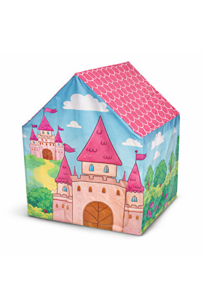 minidor Unicornlu Pembe Prenses Şato Kız Çocuk Oyun Çadırı