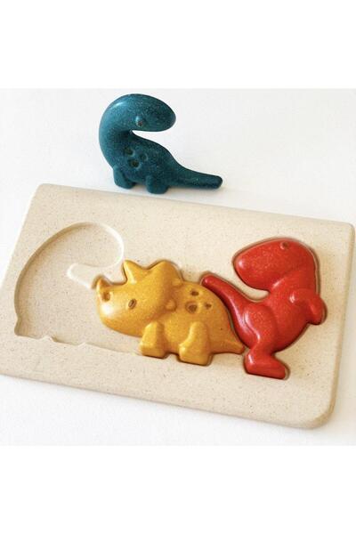 PLANTOYS Dino - Puzzle din lemn