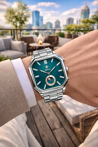 S.POLO Original New Season Square Model Men's Wrist Watch