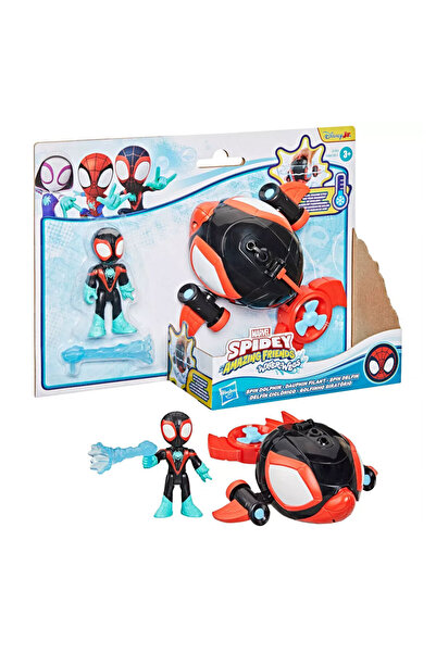 spidey And His Amazing Friends Waterwebs Araç Ve Figür Spin Dolphin G0663-G1465