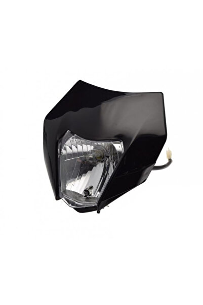 WMX Carena + far fata, Enduro, culoare negru