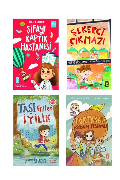 Timaş Çocuk 2 ve 3 Sınıf Okuma Seti Şifayı Kaptık Hastanesi Şekerci Çıkmazı T...