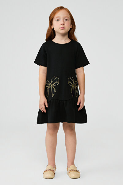 Tyess Girl Black Dress