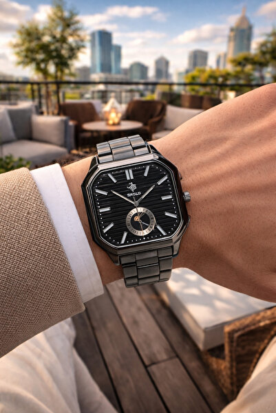 S.POLO Original New Season Square Model Men's Wrist Watch