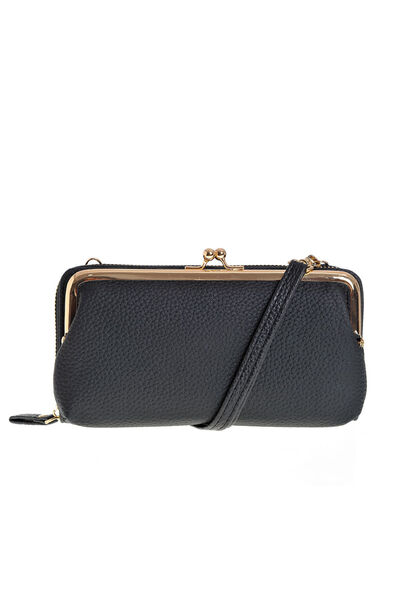 Meli Melo Paris Black compartmented wallet