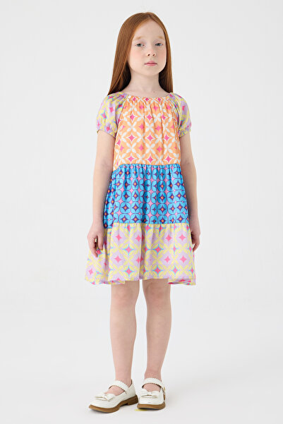 Tyess Girl Patterned Dress