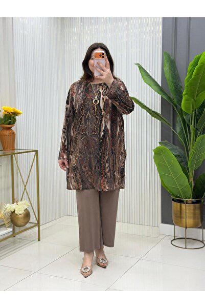 GK Tunic Set with Necklace Gift