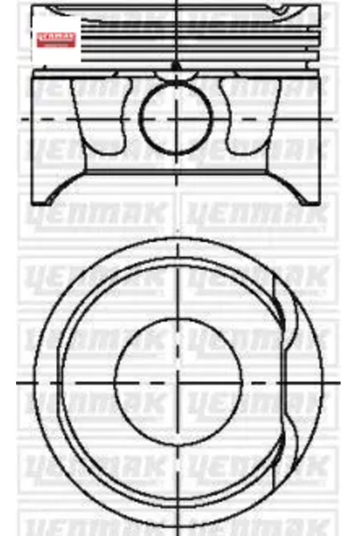 YENMAK Piston segman 79,5mm std clıo-megan-scenic-modus 31-04171