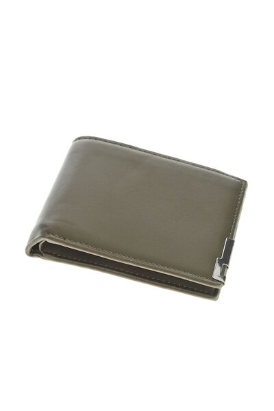 Meli Melo Paris Khaki wallet for men