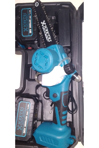 HAKTAŞ HIRDAVAT HAKTAŞ ŞARJLI ZİNCİRLİ YAĞLI TESTERE 6"İNÇ KÖMÜRSÜZ MOTOR 10 ...