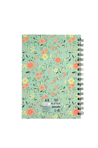 Mynote FLORAL PLANNER A5 100 SF