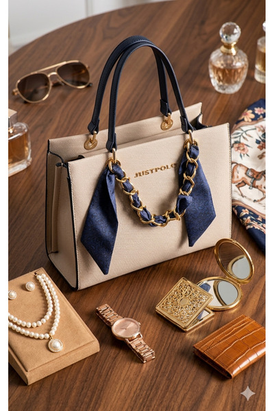 Just Polo Women's Shoulder Bag - Original Medium Size Stylish Handbag with Go...