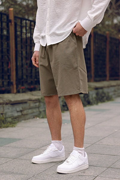 aziso Men's Linen Shorts