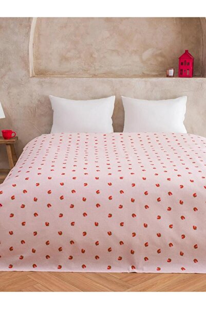 LC Waikiki Βαμβακερό διπλό πικέ με κέντημα φράουλας (S6)