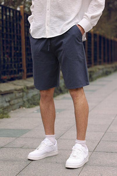 aziso Men's Linen Shorts