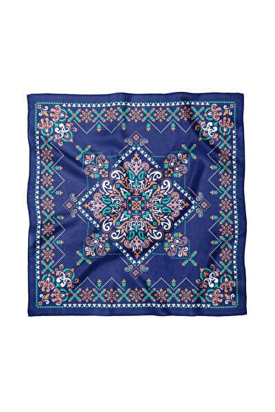 Sultan İpek Ethnic Patterned Scarf / Bandana 70X70Cm