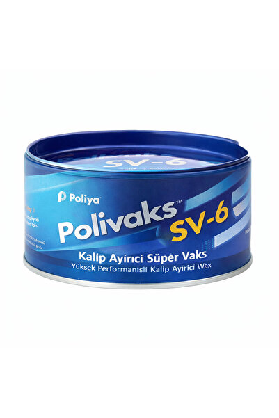 POLİYA Polivaks SV-6 Kalıp Ayırıcı Süper Vaks 300 G Yüksek Performanslı Wax