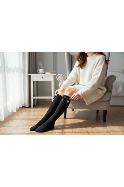 erceys Γυναικείο φιόγκο για το γόνατο, 1 ζευγάρι βαμβακερό