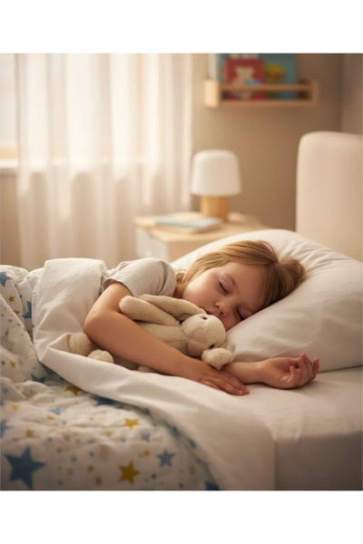 Babyjem Uyku Arkadaşım Oturabilen Tavşan Vizon 35 cm