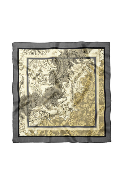 Sultan İpek Ethnic Patterned Scarf / Bandana 70X70Cm