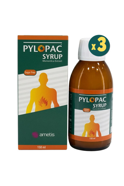 Ametis İlaç Pylopac Syrup 150 ml 3 Pieces