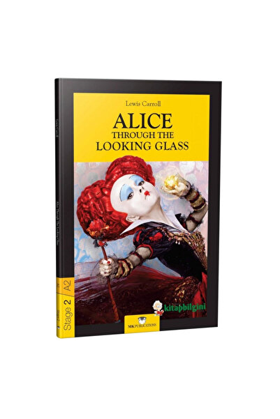 MK Publications Stage 2 Alice Through The Looking Glass İngilizce Hikaye Lewi...