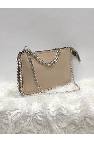 SHIKIRTI BAG STORE حقيبة يد نسائية مع حزام كتف سلسلة