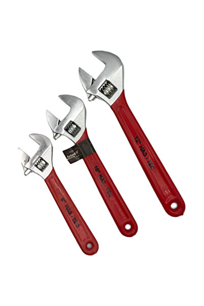 HAS-TEC Frog English Wrench Set of 3 (8” / 10” / 12”)
