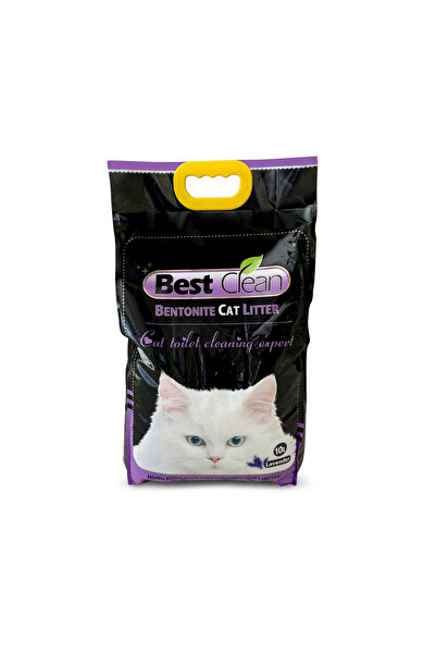 Best Clean Bentonite Cat Litter - Lavender Scent, Instant Clumping & Odor Con...