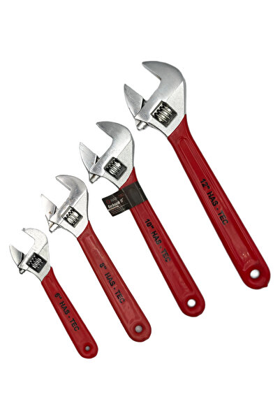 HAS-TEC Frog English Wrench Set of 4 (6” / 8” / 10” / 12”)