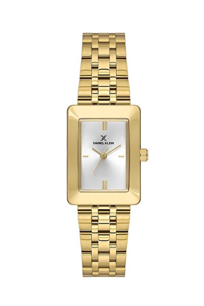 Daniel Klein Square Mirrored Case Women's Wristwatch