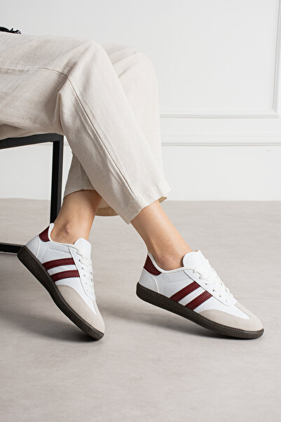 pasyone Burgundy Women's Sneaker Casual Shoes