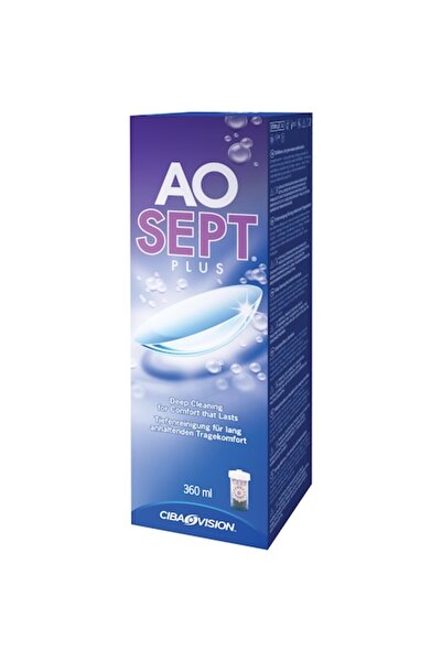 ao sept Soluție pentru lentile de contact Aosept Plus, 360 ml