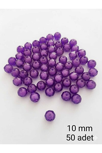 Ralp Moda 10 MM LJUBIČASTE KUBIČNE PERLE 50 KOMADA