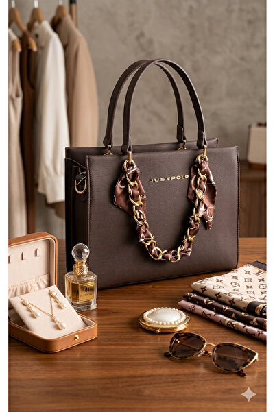 Just Polo Women's Shoulder Bag - Original Medium Size Stylish Handbag with Go...