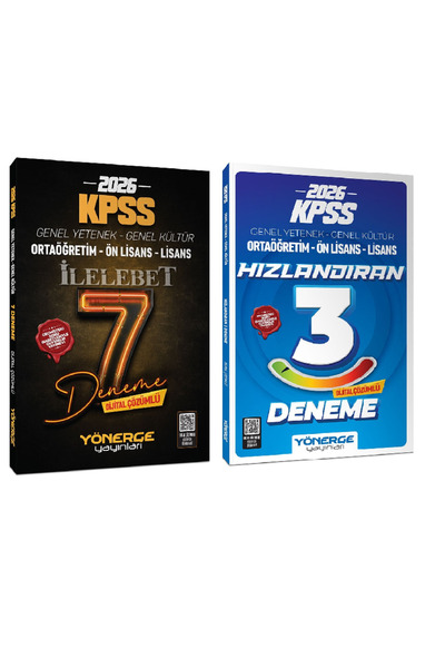 Yönerge Yayınları Yönerge Kpss Genel Yetenek Genel Kültür Tamamı Çözümlü Hızl...