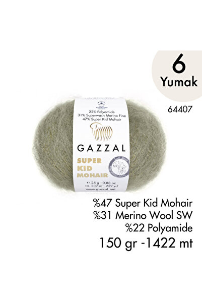 Gazzal Super Kid Mohair 64407