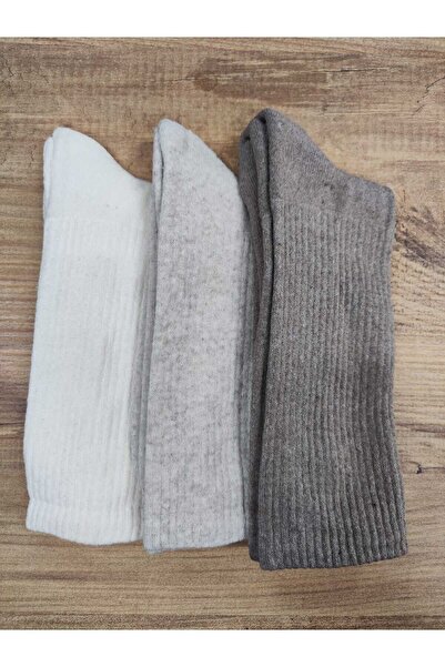 erceys Unisex Tennis Cotton Thick Sole Socks 3 Pairs Quality