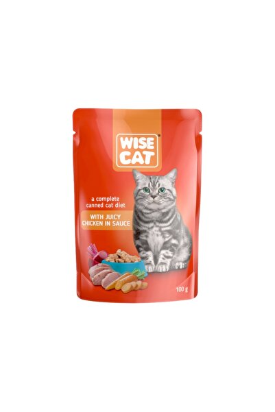 OEM Hrana Umeda Pisici WISE CAT – Pui in Sos 100g