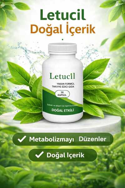 Zenvia Store Letucil Doğal İçerikli 30'lu Takviye