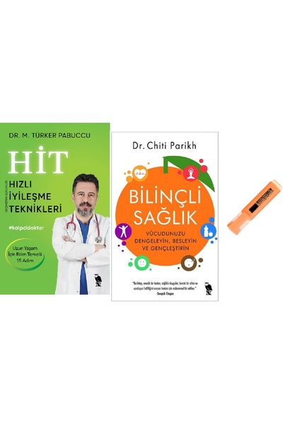 Nemesis Kitap HİT Hızlı İyileşme Teknikleri + Bilinçli Sağlık / 2 Kitap SET (...