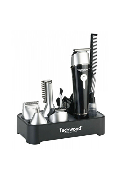 Techwood Set de îngrijire personală 5-în-1 TTN-622: aparat de tuns părul, tri...