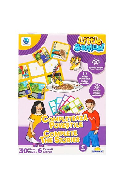 Smile Games Joc de memorie, Completeaza povestile, Smile Games, 30 piese