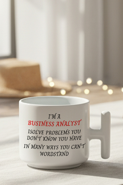 giftkonsept I'M a Business Analyst Isolve Problems Printed Analyst Gift Color...