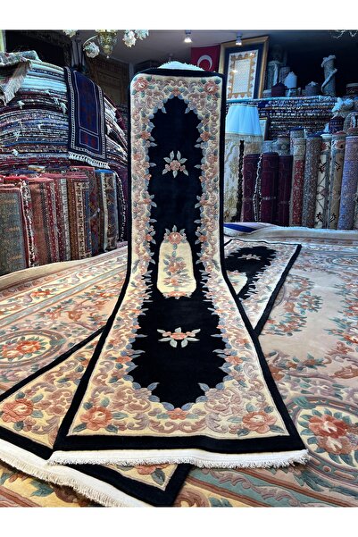RD RAMAZAN DAĞ EL HALI SANATI El Dokuma Kabartmalı Çin Halısı Birinci Sınıf K...