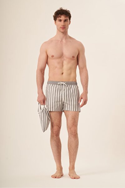 Whitefin شورت سباحة للرجال