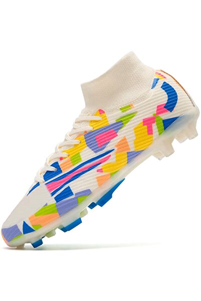 OEM Επαγγελματικά Ποδοσφαιρικά Παπούτσια – Πολύχρωμο Σχέδιο, Σόλα FG