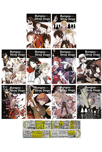 Gerekli Şeyler Yayıncılık Bungou Stray Dogs 2-3-4-5-6-7-8-9-10-11. Ciltler Ma...