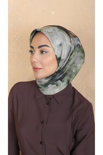 locella Soft Pamuk Eşarp Yeşil
