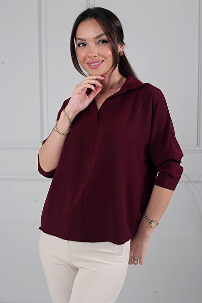 By Saygı Μπλούζα Ayrobin με λαιμόκοψη τρία τέταρτα